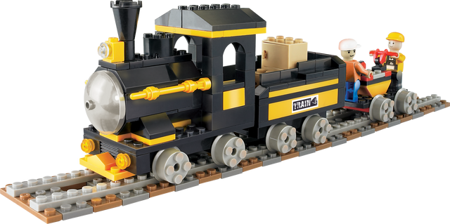 T080-TRAIN LIAGO 209 PIECES-03/9044