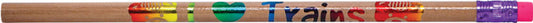 P046-PENCIL I LOVE TRAINS-03/9081
