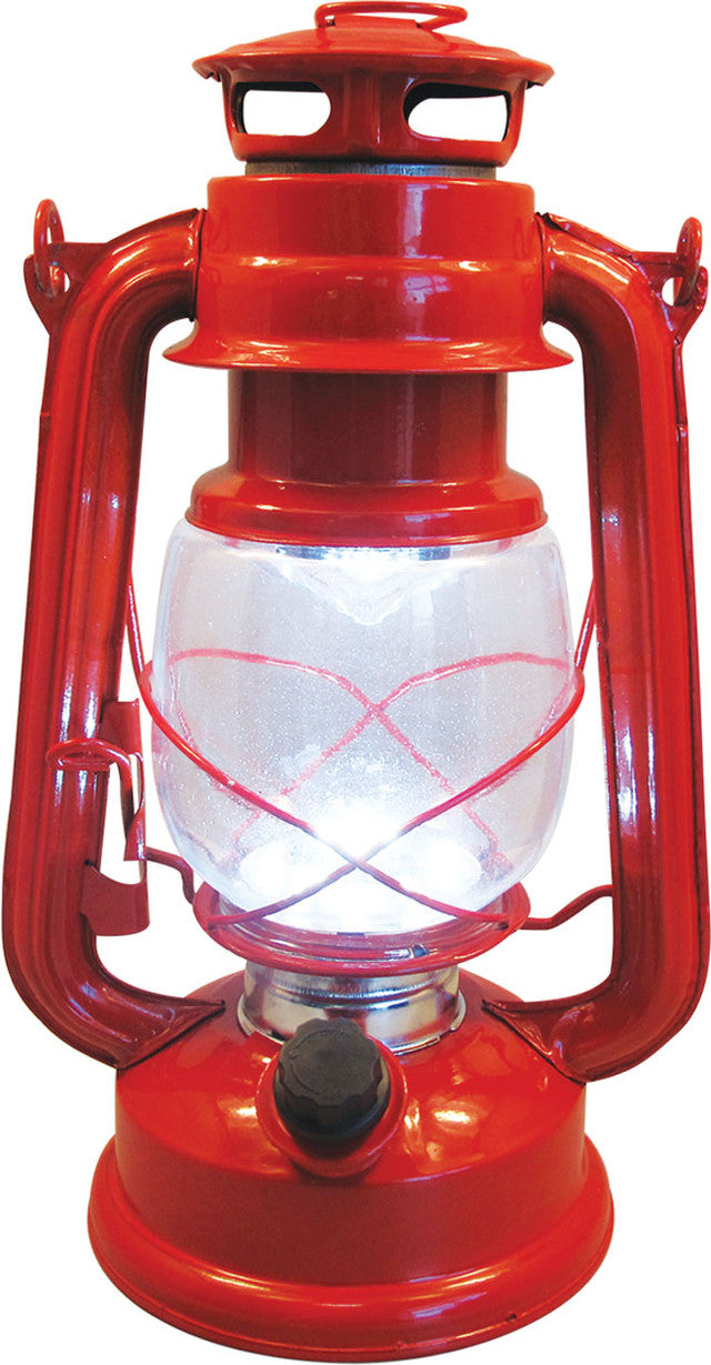 LED Vintage Style Metal Lantern