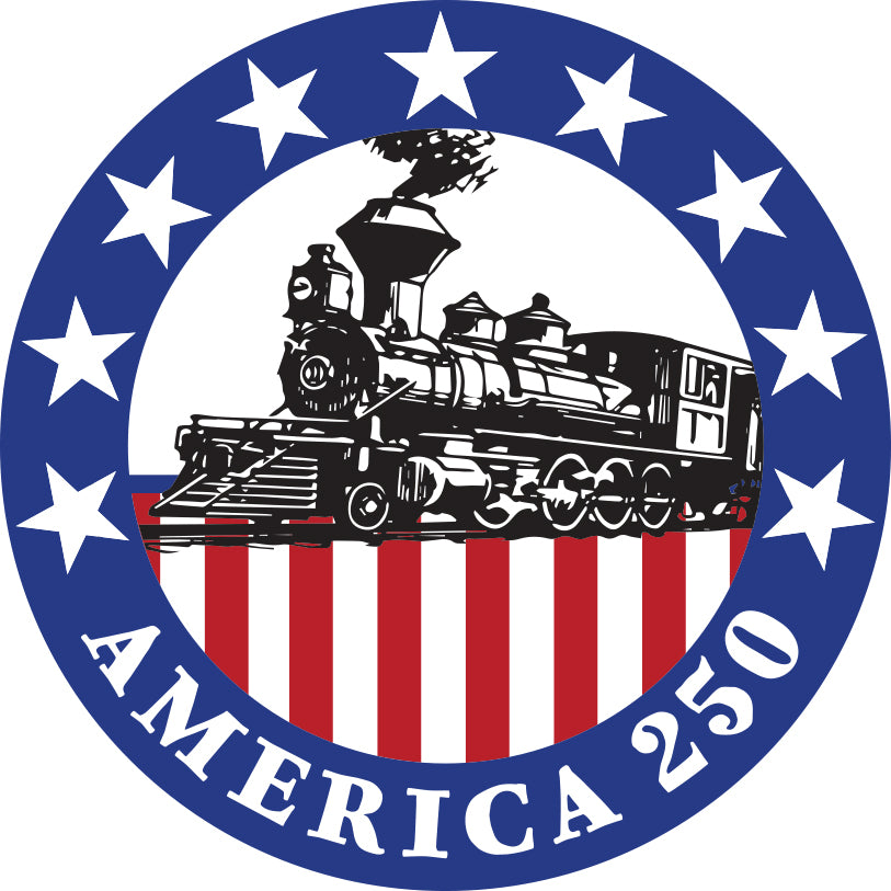 250 Steam Train Sticker