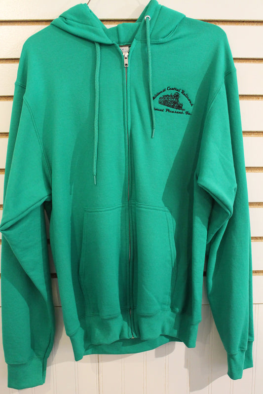 MCRR Zip Hoodie - SM - Green