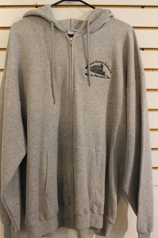 MCRR Zip Hoodie - L - Gray