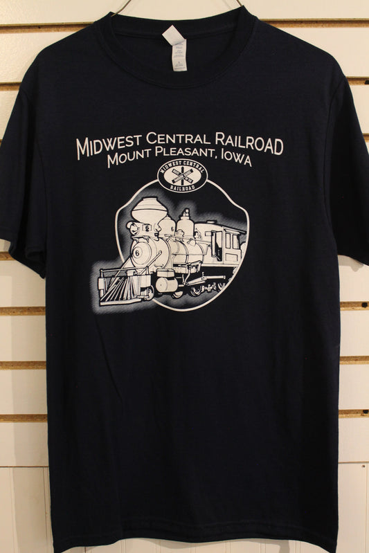 MCRR SHIELD T-SHIRT-Navy : Adult S