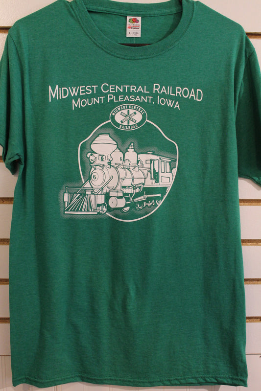 MCRR SHIELD T-SHIRT-YS-Green : Youth S