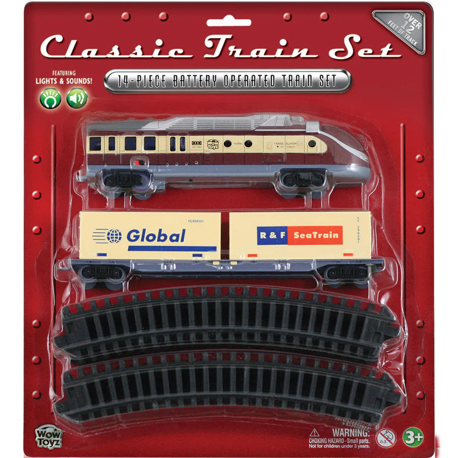 Classic Train Set - 14 Piece-WT-TR14