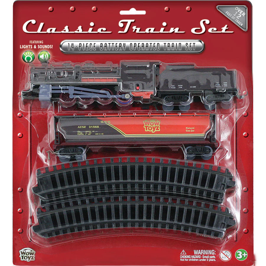 Classic Train Set - 14 Piece-WT-TR14