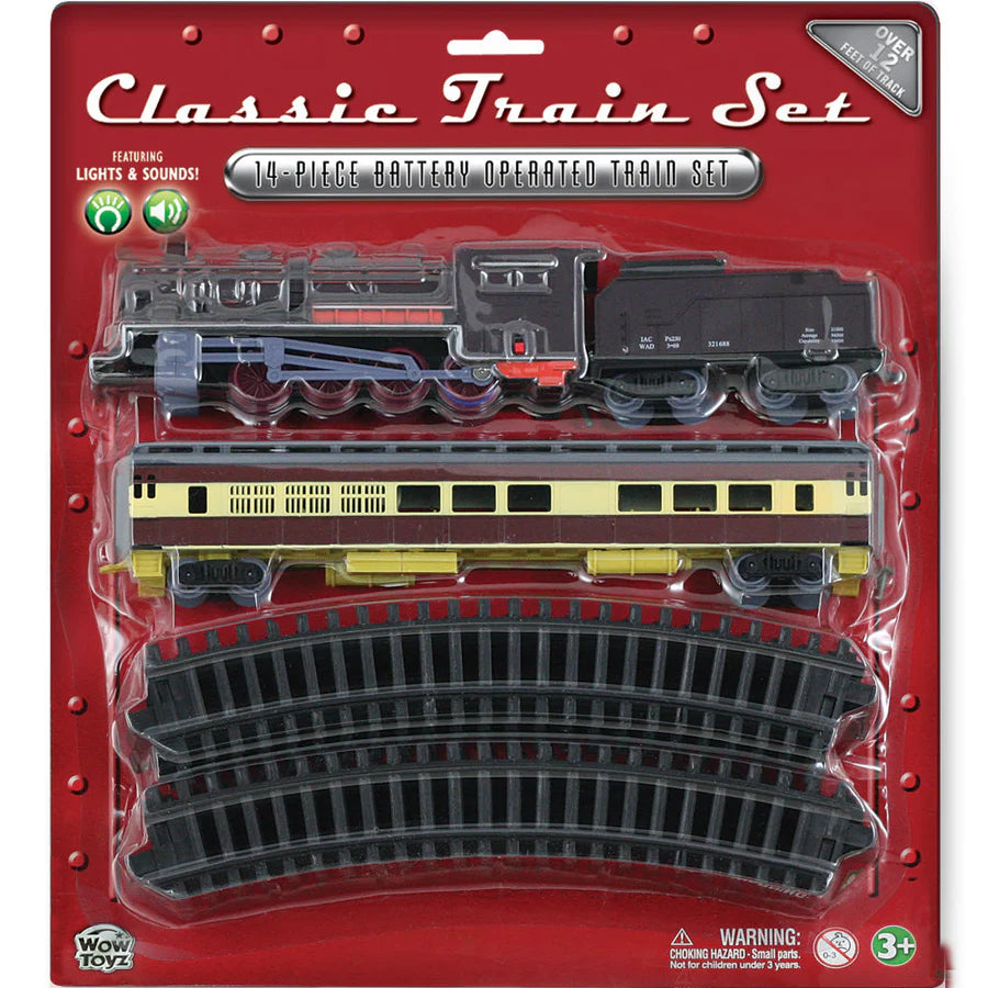 Classic Train Set - 14 Piece-WT-TR14