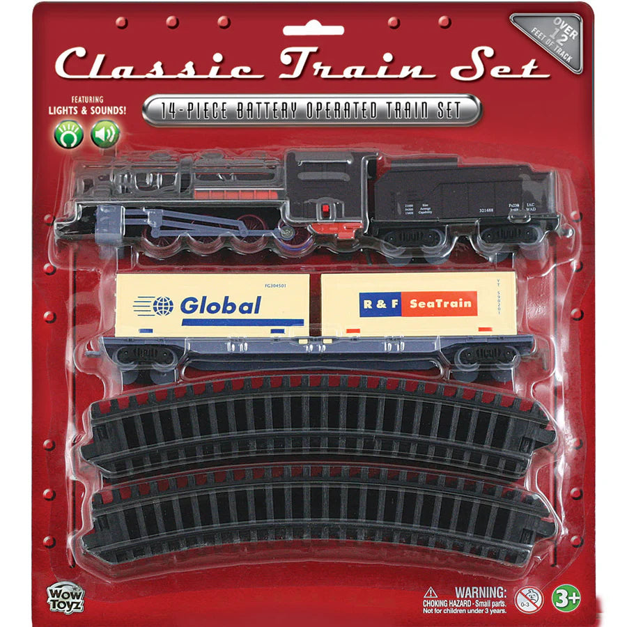 Classic Train Set - 14 Piece-WT-TR14