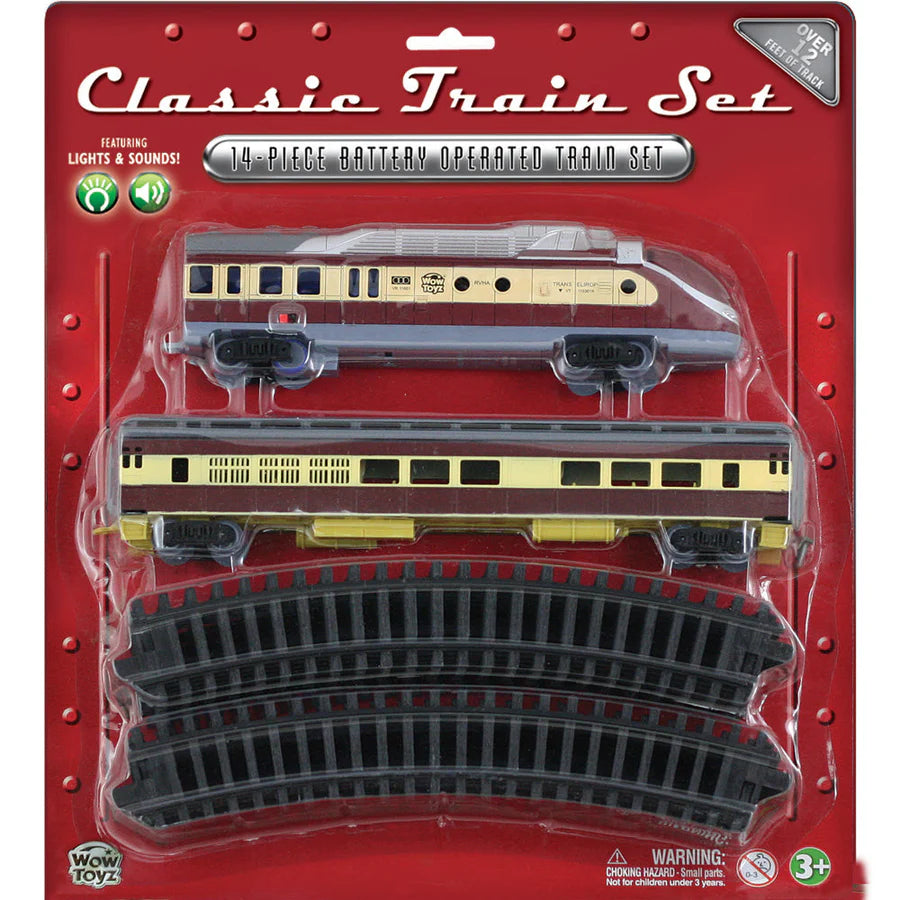 Classic Train Set - 14 Piece-WT-TR14