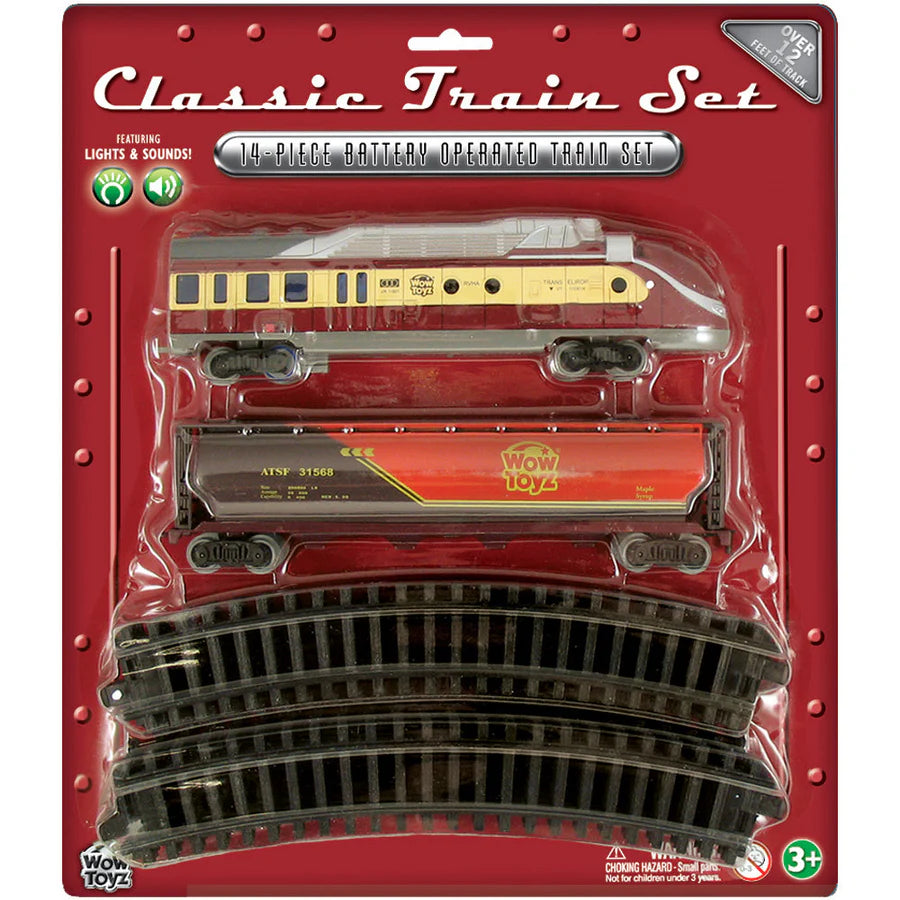 Classic Train Set - 14 Piece-WT-TR14