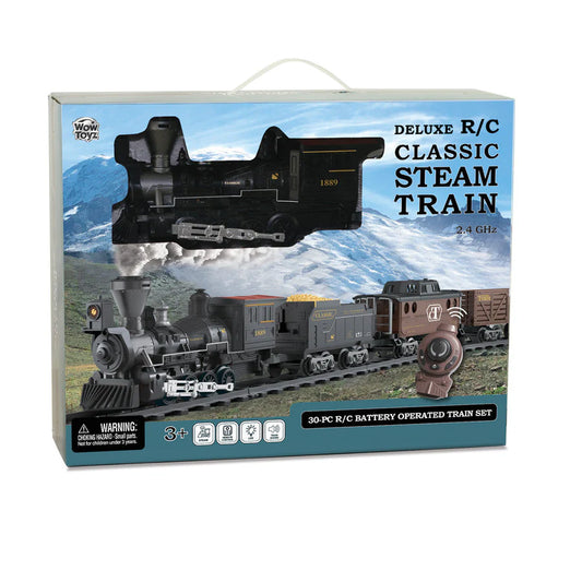 Deluxe R/C Classic Steam Train Set