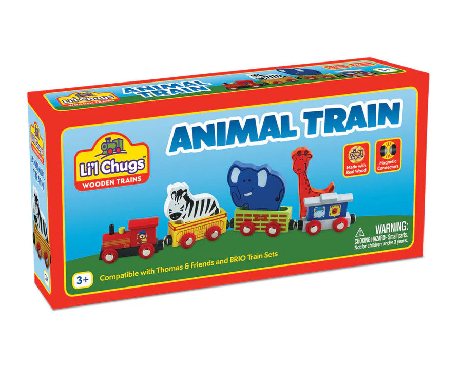 T006A ANIMAL TRAIN WOODEN-WT-WTAT